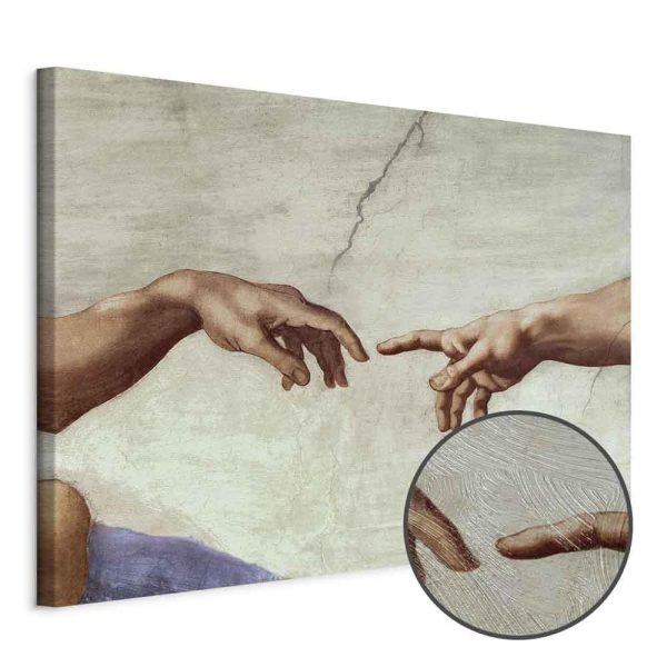 Tableau - Michelangelo – The Creation of Adam (hands)