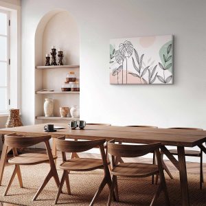 Tableau - Pastel line art