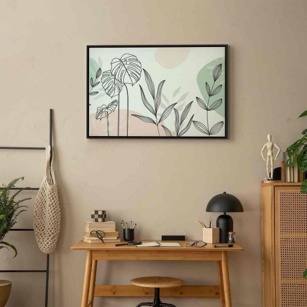 Tableau - Pastel line art