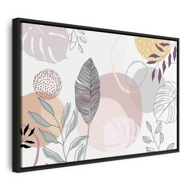 Tableau - Pastel line art