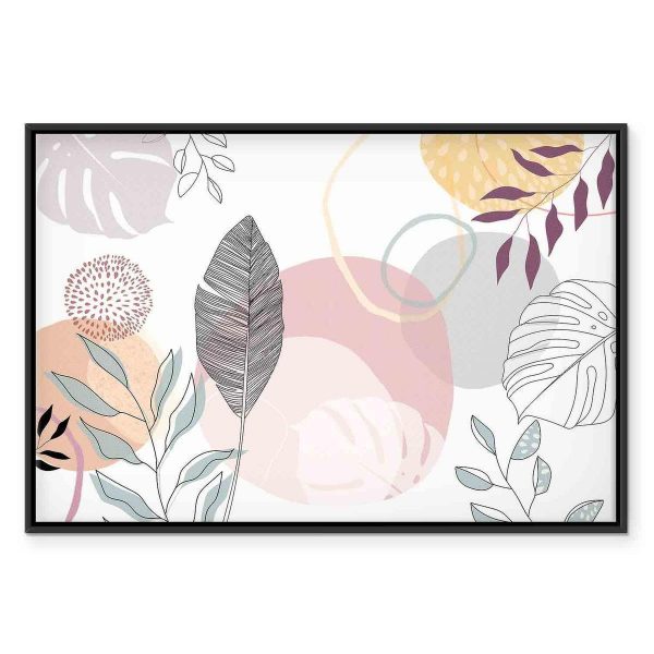 Tableau - Pastel line art