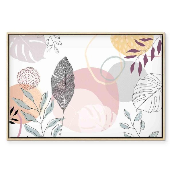 Tableau - Pastel line art