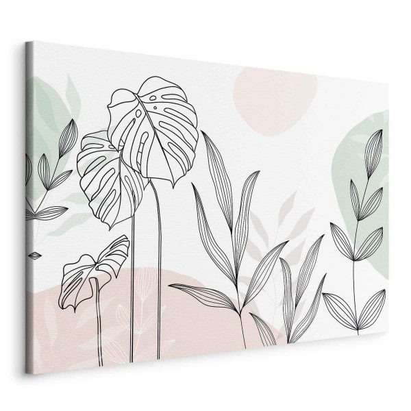 Tableau - Pastel line art Tableau - Pastel line art