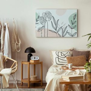 Tableau - Pastel line art