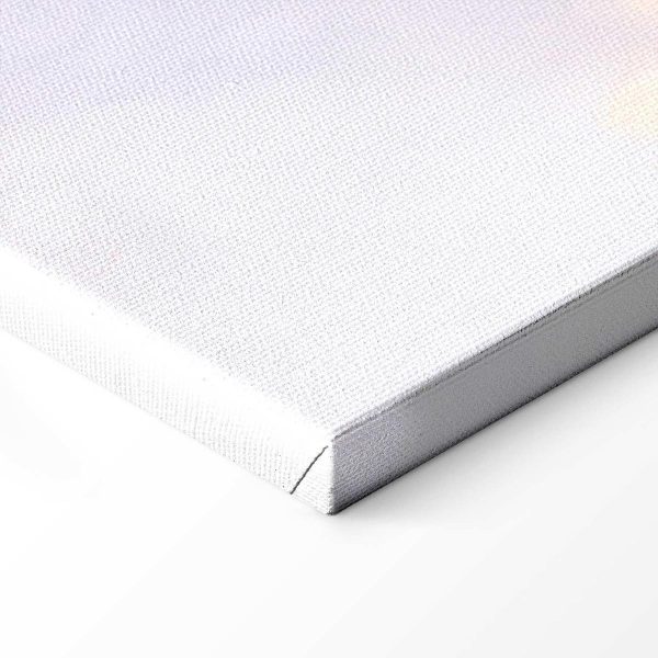 Tableau - Pastel stones - pink and blue structures on a marble base