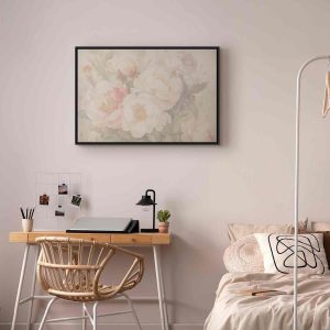 Tableau - Peonies in the mist