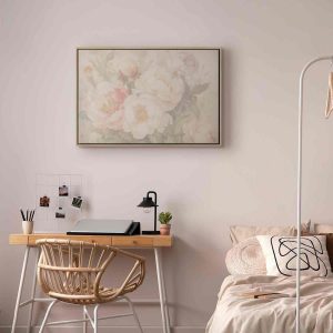 Tableau - Peonies in the mist