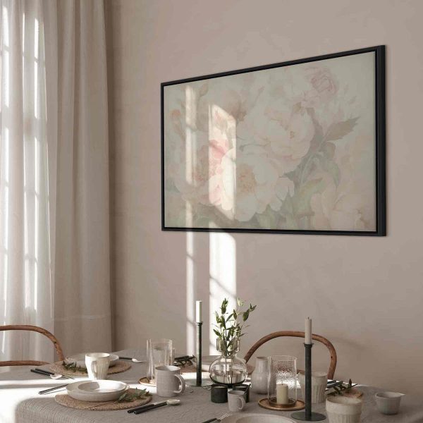 Tableau - Peonies in the mist