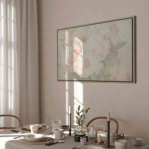 Tableau - Peonies in the mist