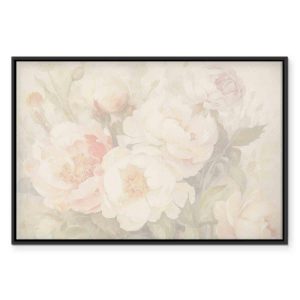 Tableau - Peonies in the mist