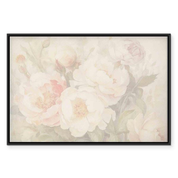Tableau - Peonies in the mist