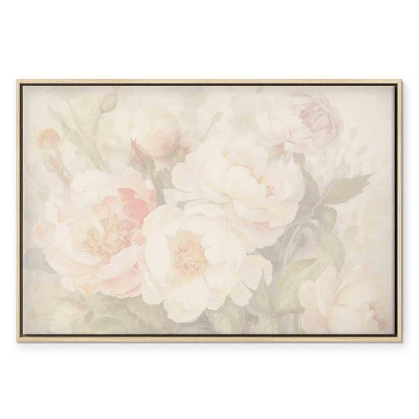 Tableau - Peonies in the mist