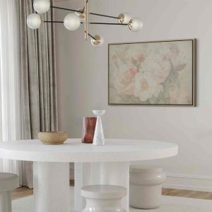 Tableau - Peonies in the mist