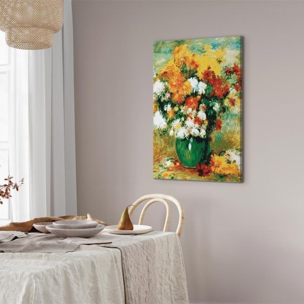 Tableau - Pierre-Auguste Renoir – Chrysanthemums