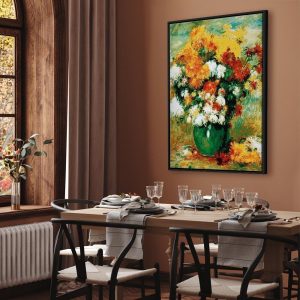 Tableau - Pierre-Auguste Renoir – Chrysanthemums