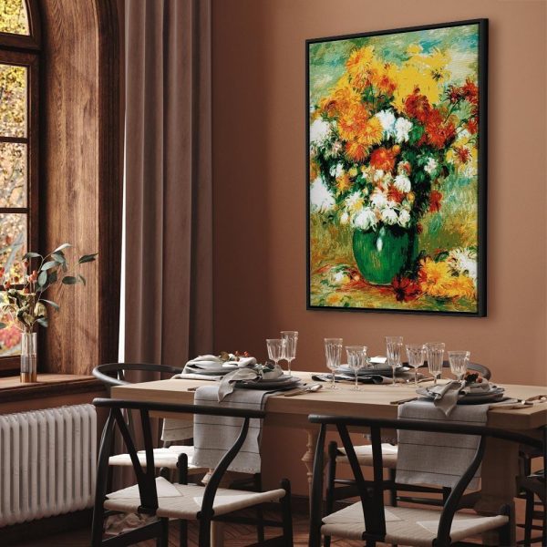 Tableau - Pierre-Auguste Renoir – Chrysanthemums