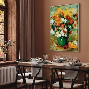 Tableau - Pierre-Auguste Renoir – Chrysanthemums