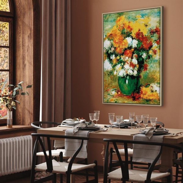 Tableau - Pierre-Auguste Renoir – Chrysanthemums