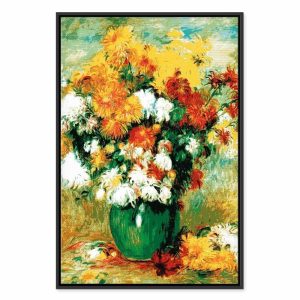 Tableau - Pierre-Auguste Renoir – Chrysanthemums