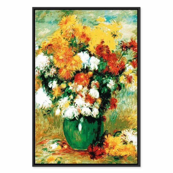 Tableau - Pierre-Auguste Renoir – Chrysanthemums