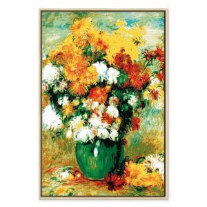Tableau - Pierre-Auguste Renoir – Chrysanthemums
