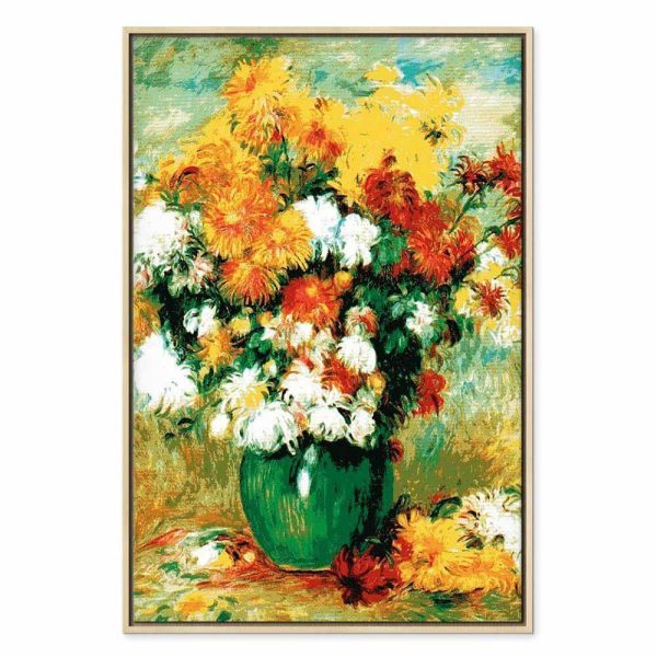 Tableau - Pierre-Auguste Renoir – Chrysanthemums