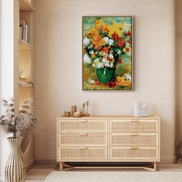 Tableau - Pierre-Auguste Renoir – Chrysanthemums