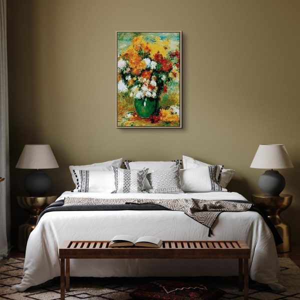 Tableau - Pierre-Auguste Renoir – Chrysanthemums