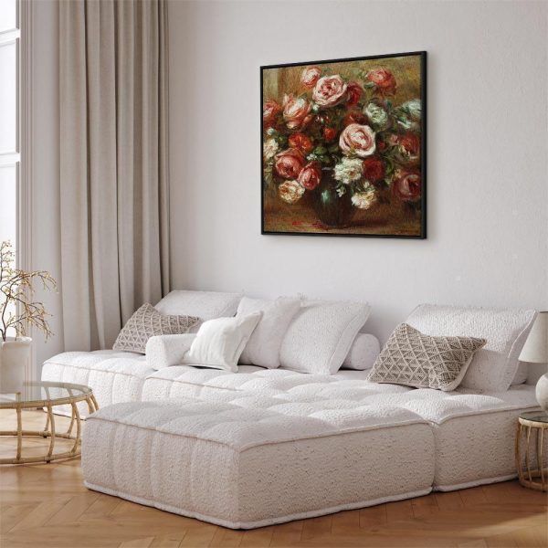 Tableau - Pierre-Auguste Renoir – Still Life with Roses