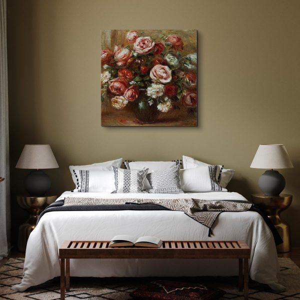 Tableau - Pierre-Auguste Renoir – Still Life with Roses