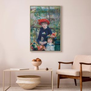 Tableau - Pierre-Auguste Renoir – Two Sisters (On the Terrace)