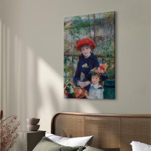 Tableau - Pierre-Auguste Renoir – Two Sisters (On the Terrace)