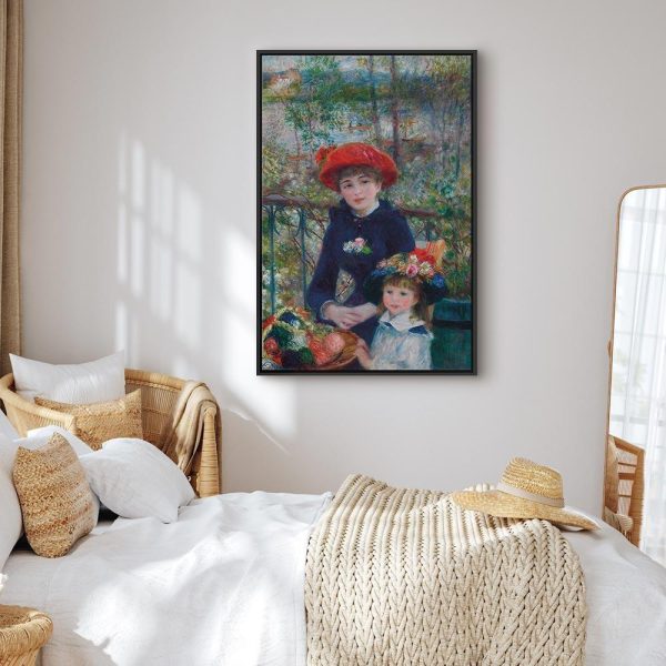 Tableau - Pierre-Auguste Renoir – Two Sisters (On the Terrace)