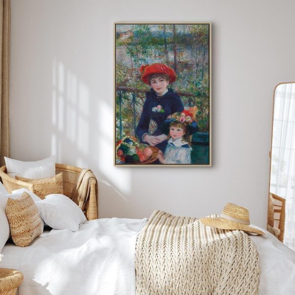 Tableau - Pierre-Auguste Renoir – Two Sisters (On the Terrace)