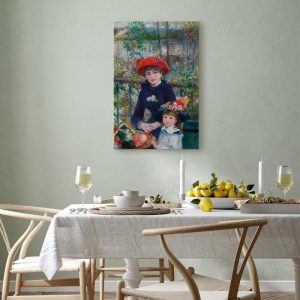 Tableau - Pierre-Auguste Renoir – Two Sisters (On the Terrace)