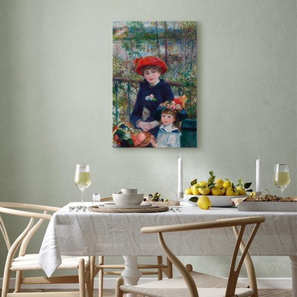 Tableau - Pierre-Auguste Renoir – Two Sisters (On the Terrace)