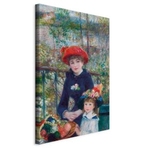 Tableau - Pierre-Auguste Renoir – Two Sisters (On the Terrace)