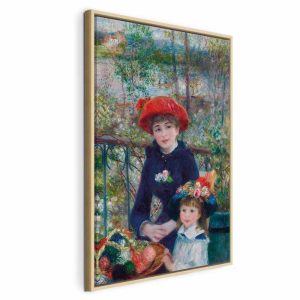 Tableau - Pierre-Auguste Renoir – Two Sisters (On the Terrace)