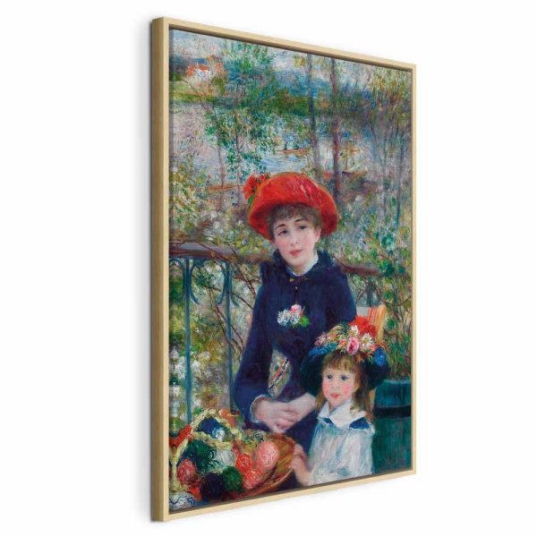 Tableau - Pierre-Auguste Renoir – Two Sisters (On the Terrace)