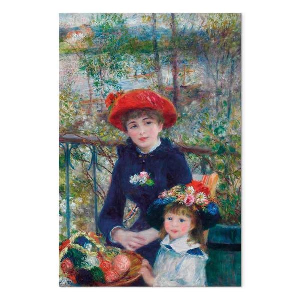 Tableau - Pierre-Auguste Renoir – Two Sisters (On the Terrace)