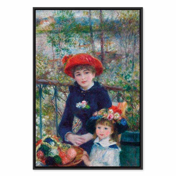 Tableau - Pierre-Auguste Renoir – Two Sisters (On the Terrace)
