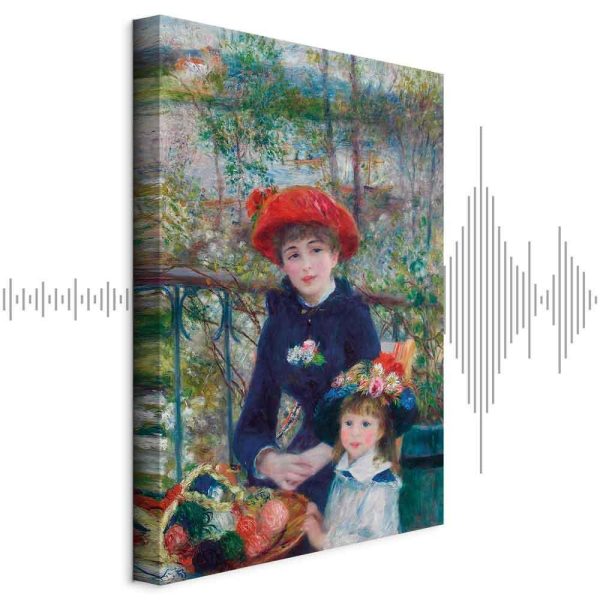 Tableau - Pierre-Auguste Renoir – Two Sisters (On the Terrace) Tableau - Pierre-Auguste Renoir – Two Sisters (On the Terrace)