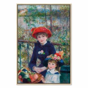 Tableau - Pierre-Auguste Renoir – Two Sisters (On the Terrace)