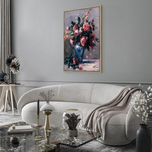 Tableau - Pierre-Auguste Renoir – Vase of Roses