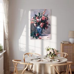 Tableau - Pierre-Auguste Renoir – Vase of Roses