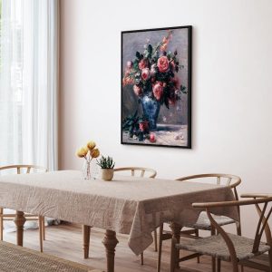 Tableau - Pierre-Auguste Renoir – Vase of Roses