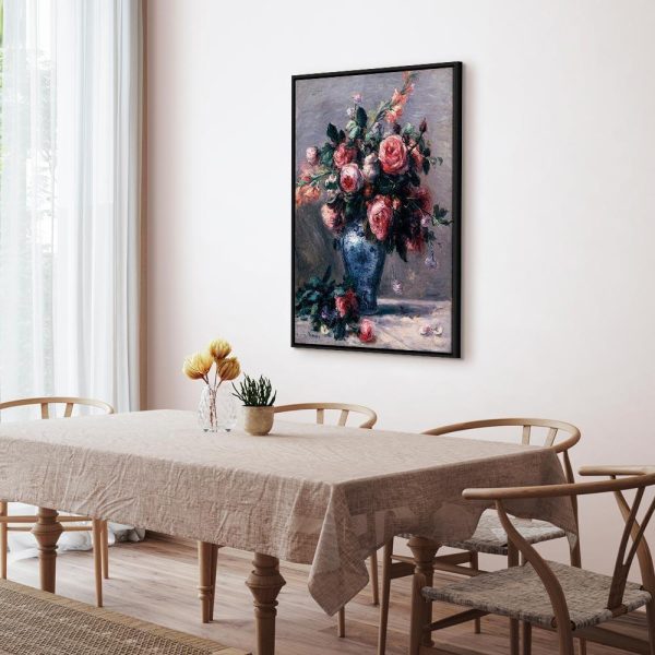 Tableau - Pierre-Auguste Renoir – Vase of Roses