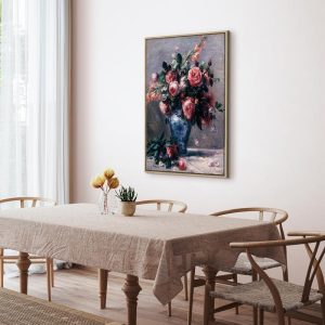 Tableau - Pierre-Auguste Renoir – Vase of Roses