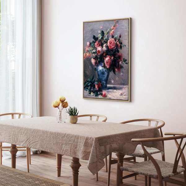 Tableau - Pierre-Auguste Renoir – Vase of Roses