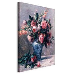 Tableau - Pierre-Auguste Renoir – Vase of Roses